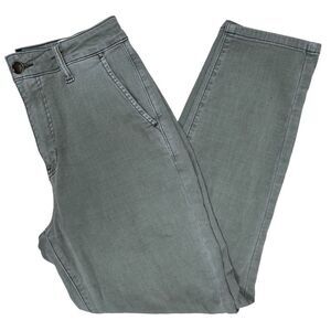 Cosmic Blue Love Women's Green Stretch Dress Pants Size Medium Casual